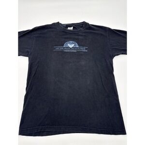Vintage 1999 Carlos Santana Let The Music Set You Free T-Shirt Black Large JAM